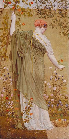 A Garden, Albert Joseph Moore Prints